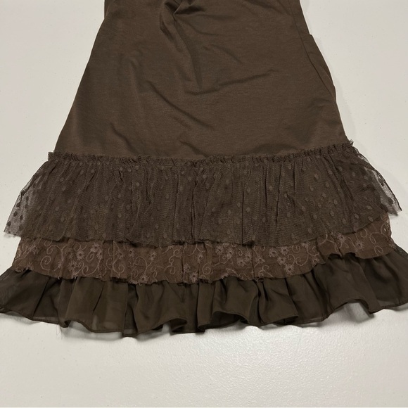 A’REVE Slip Cami Tiered Lace Dress - Picture 4 of 9